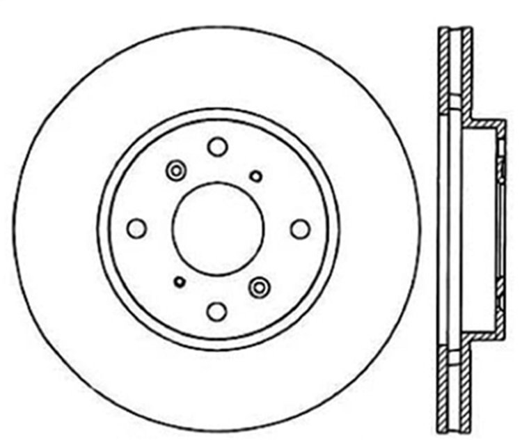 CRYO SPORT SLOTTED ROTOR