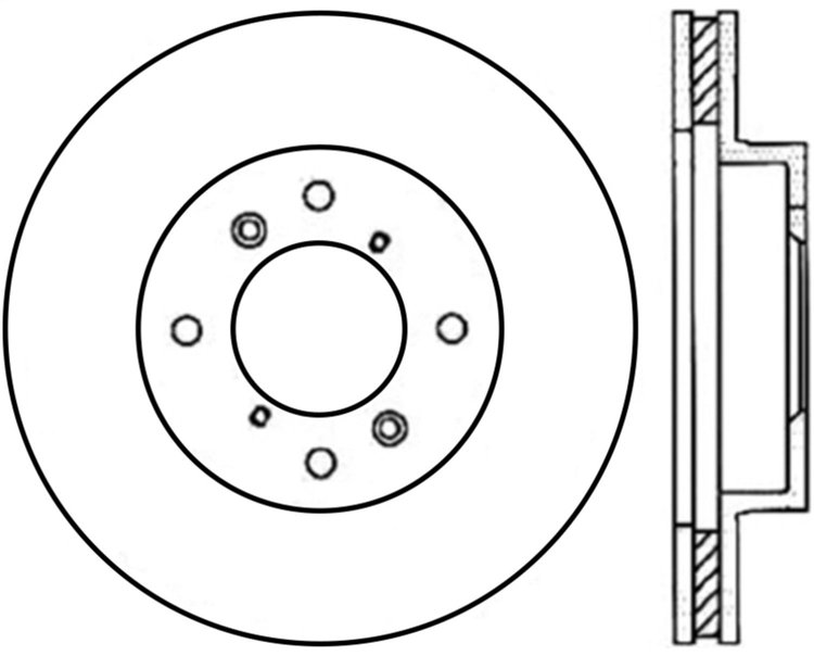CRYO SPORT SLOTTED ROTOR