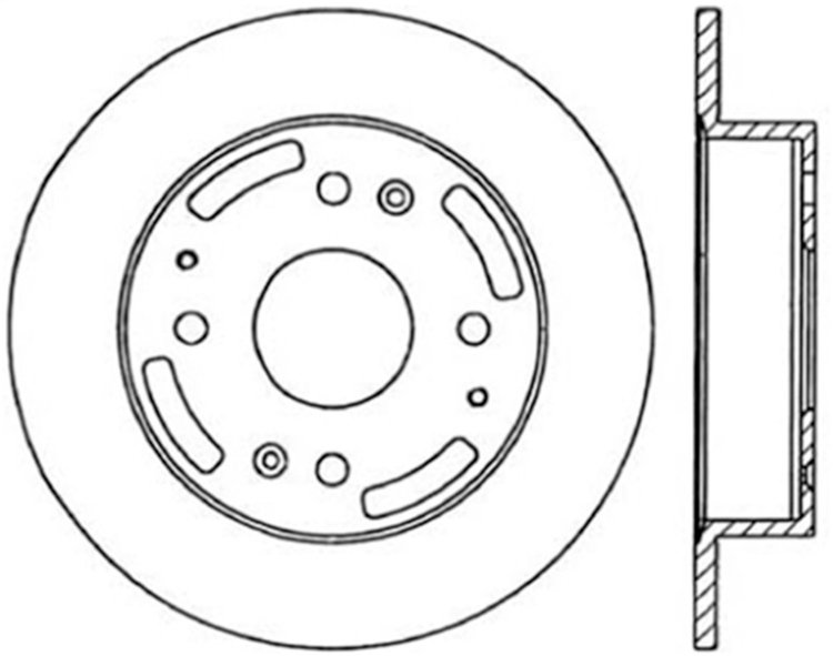 CRYO SPORT SLOTTED ROTOR