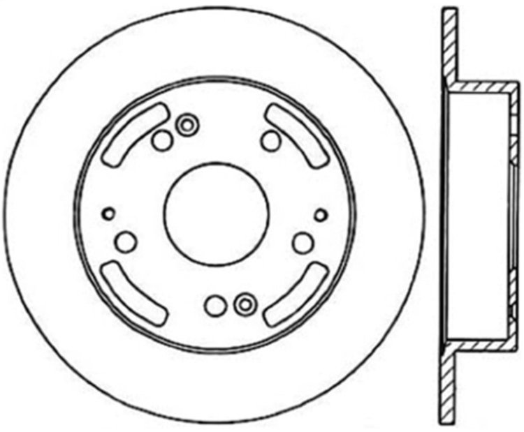 CRYO SPORT SLOTTED ROTOR