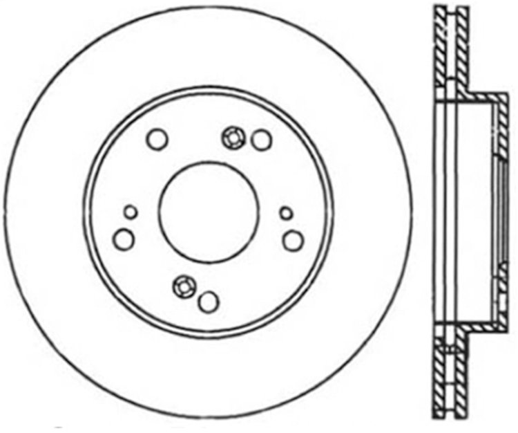 CRYO SPORT SLOTTED ROTOR