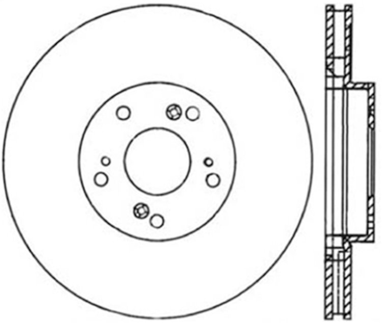 CRYO SPORT SLOTTED ROTOR