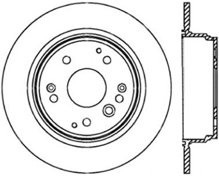 CRYO SPORT SLOTTED ROTOR