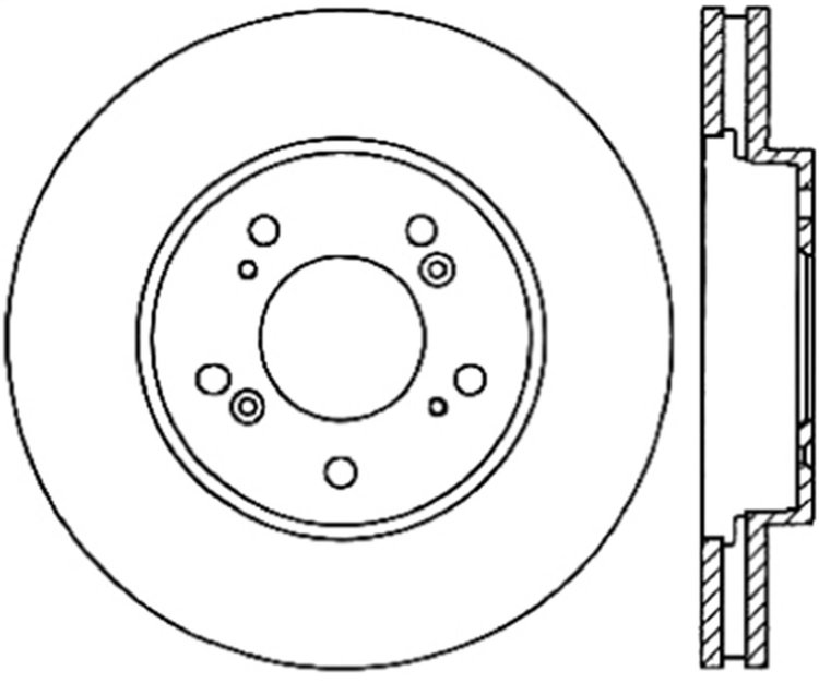 CRYO SPORT SLOTTED ROTOR