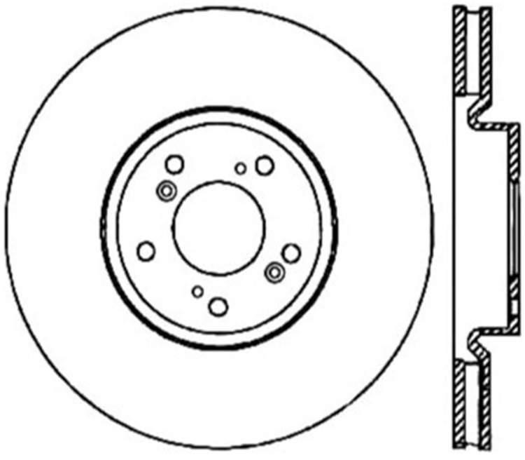 CRYO SPORT SLOTTED ROTOR
