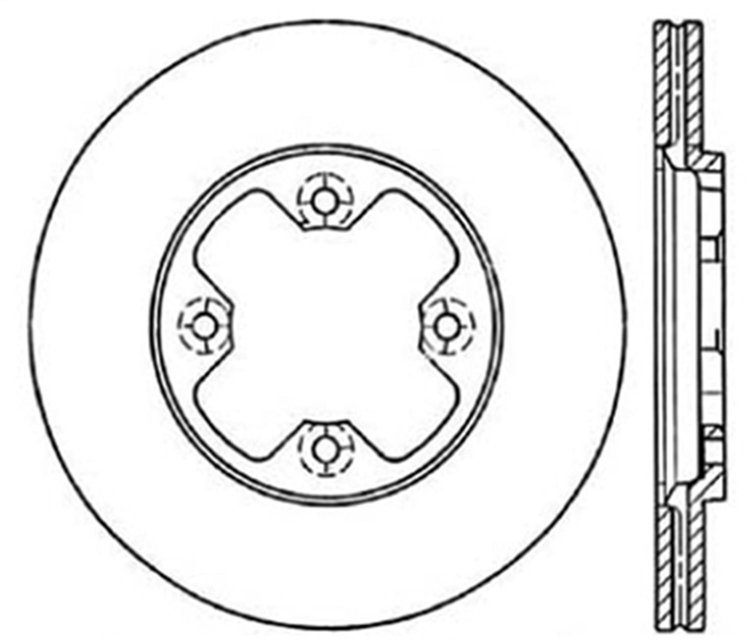 CRYO SPORT SLOTTED ROTOR