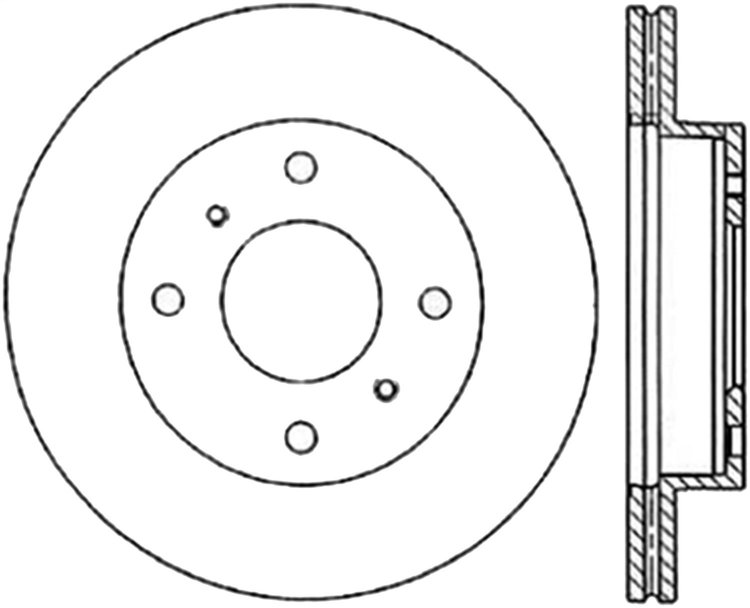 CRYO SPORT SLOTTED ROTOR