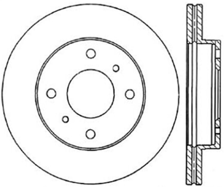 CRYO SPORT SLOTTED ROTOR