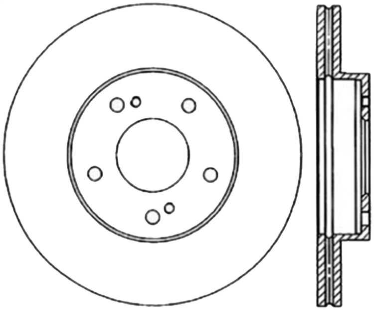 CRYO SPORT SLOTTED ROTOR