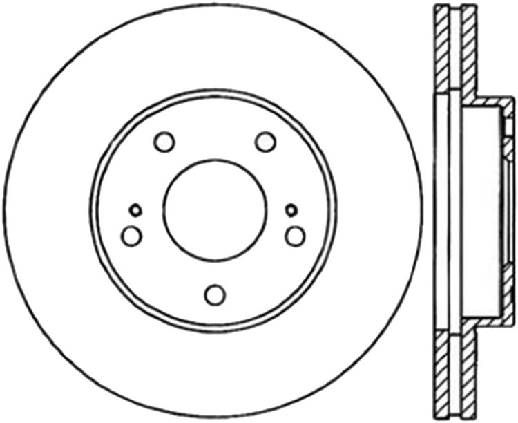 CRYO SPORT SLOTTED ROTOR