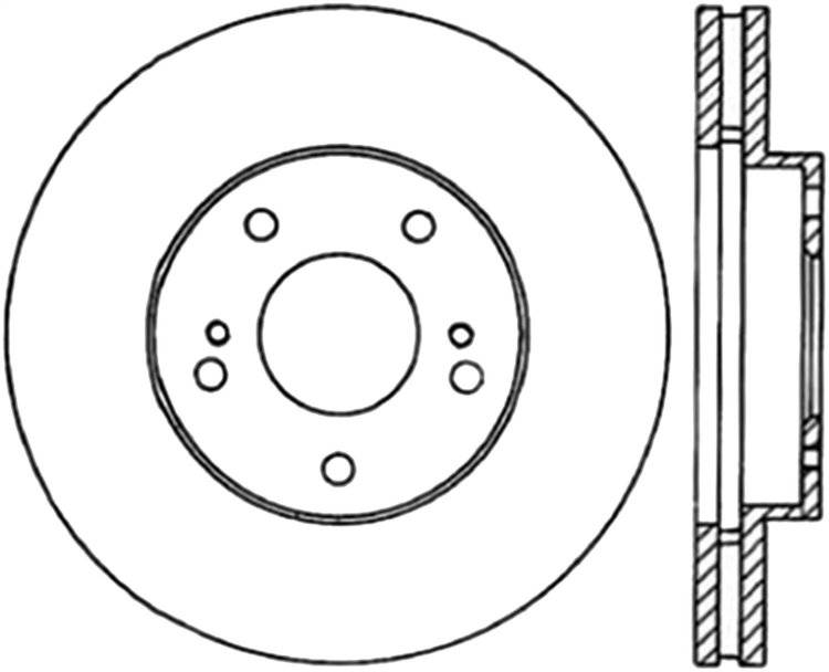 CRYO SPORT SLOTTED ROTOR