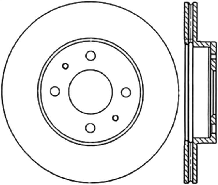 CRYO SPORT SLOTTED ROTOR