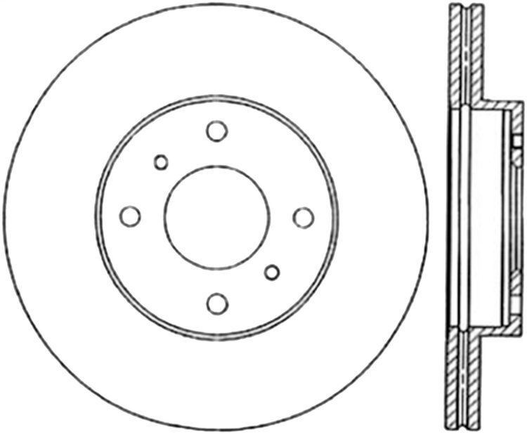 CRYO SPORT SLOTTED ROTOR