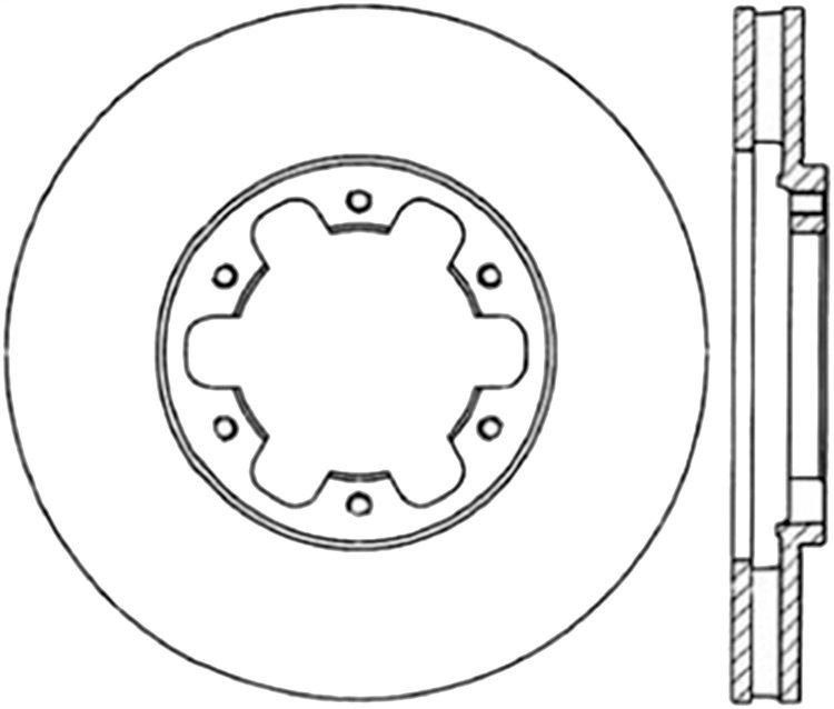 CRYO SPORT SLOTTED ROTOR