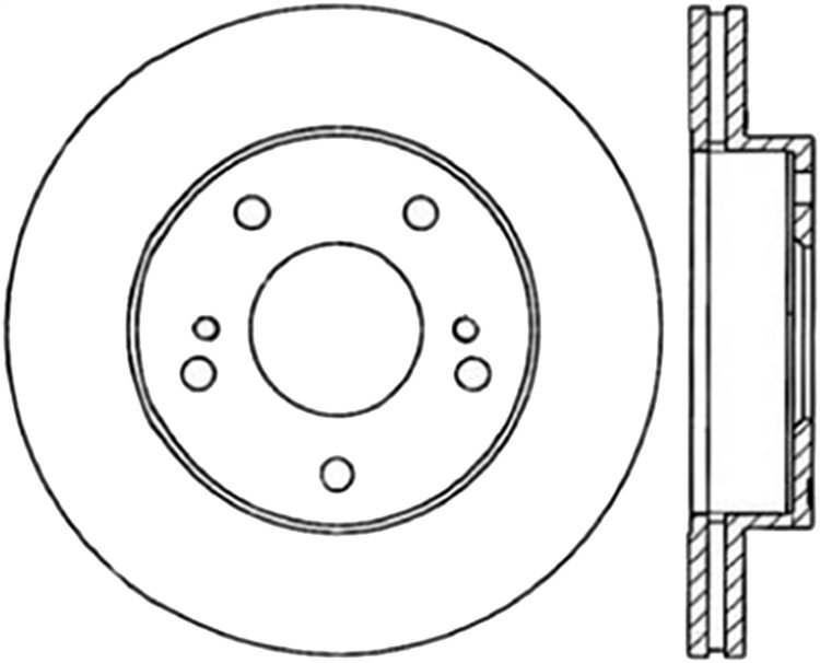 CRYO SPORT SLOTTED ROTOR