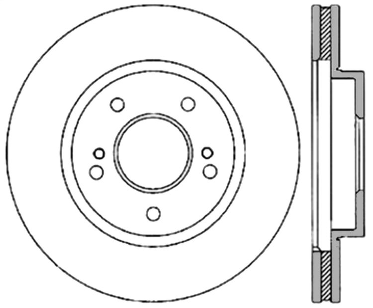 CRYO SPORT SLOTTED ROTOR