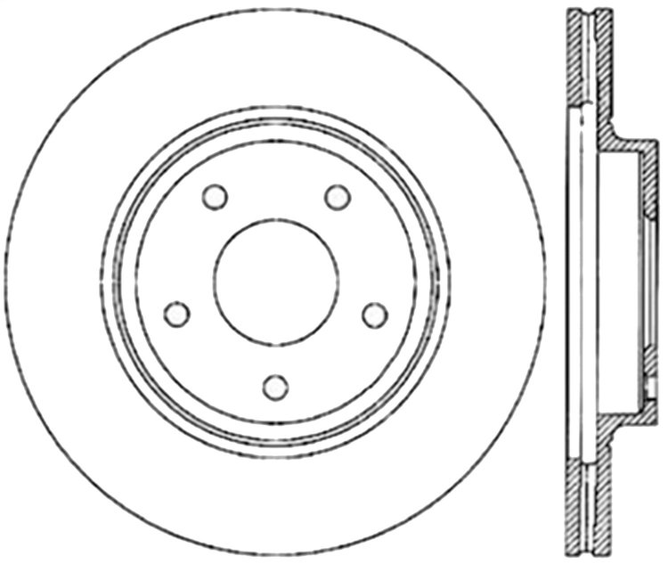 CRYO SPORT SLOTTED ROTOR