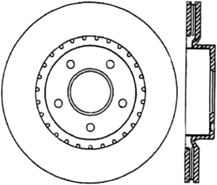 CRYO SPORT SLOTTED ROTOR