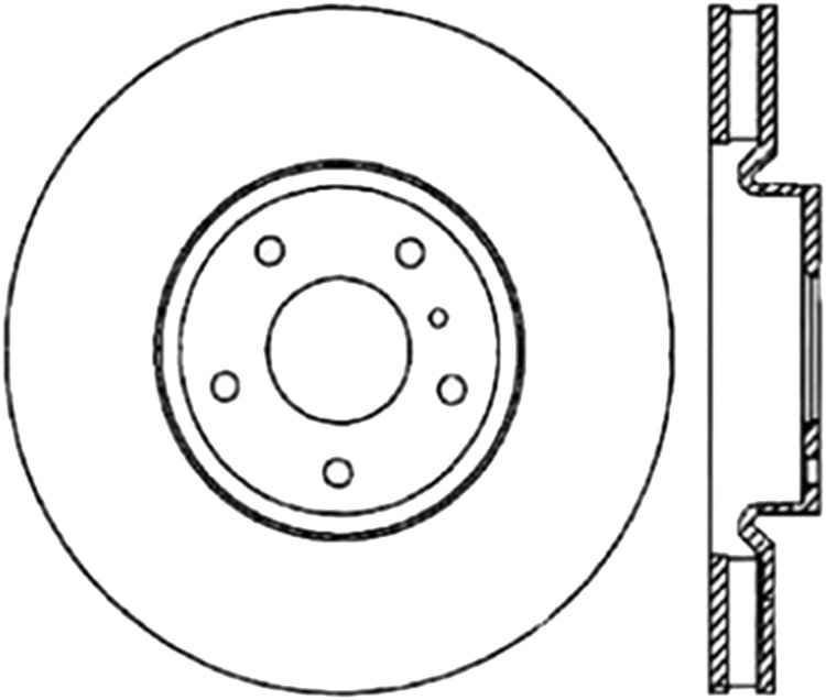 CRYO SPORT SLOTTED ROTOR