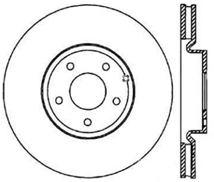 CRYO SPORT SLOTTED ROTOR