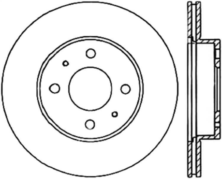 CRYO SPORT SLOTTED ROTOR