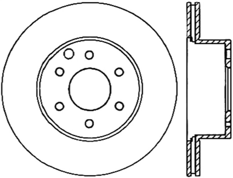 CRYO SPORT SLOTTED ROTOR