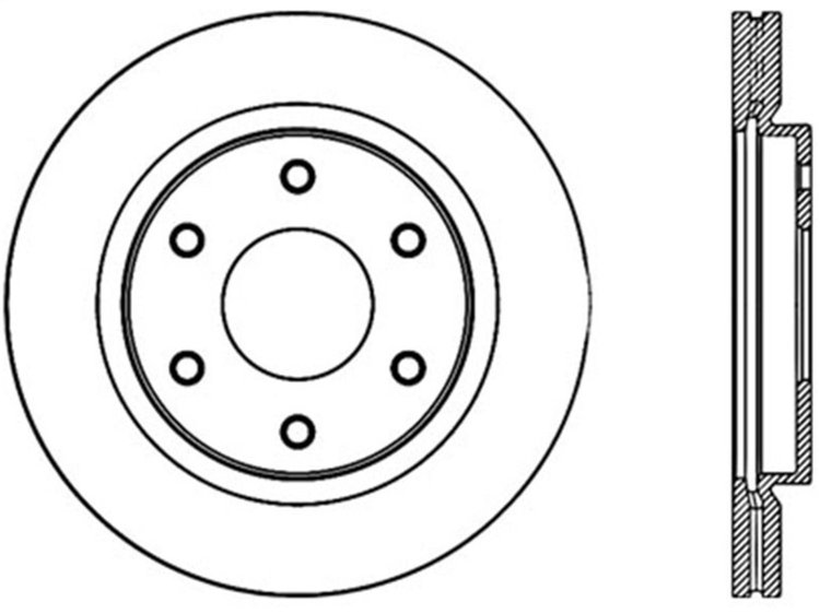 CRYO SPORT SLOTTED ROTOR