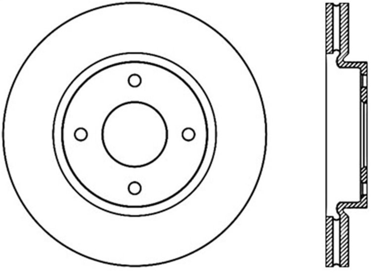 CRYO SPORT SLOTTED ROTOR