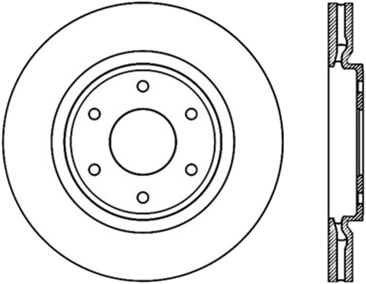 CRYO SPORT SLOTTED ROTOR
