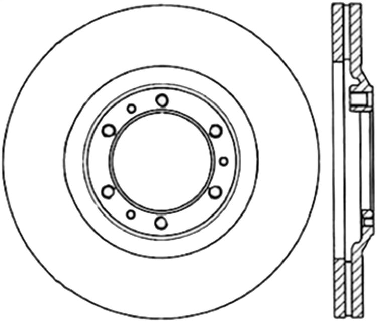 CRYO SPORT SLOTTED ROTOR