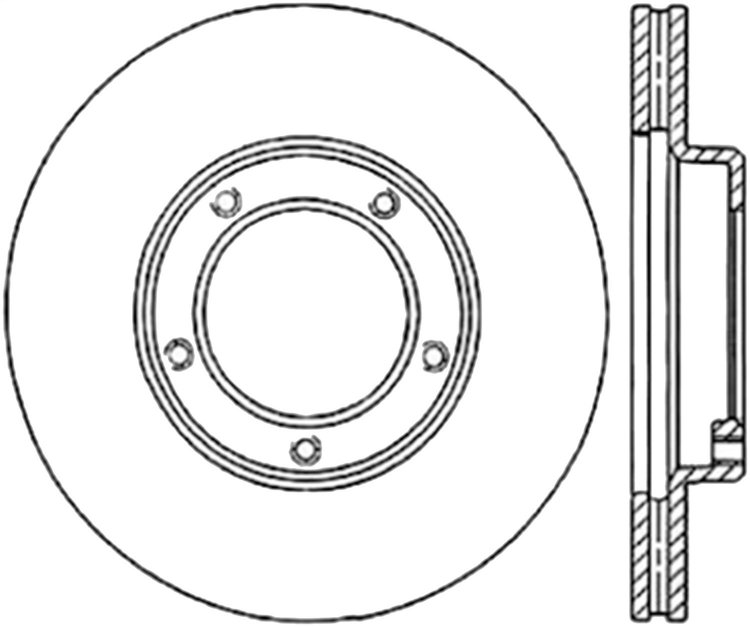 CRYO SPORT SLOTTED ROTOR