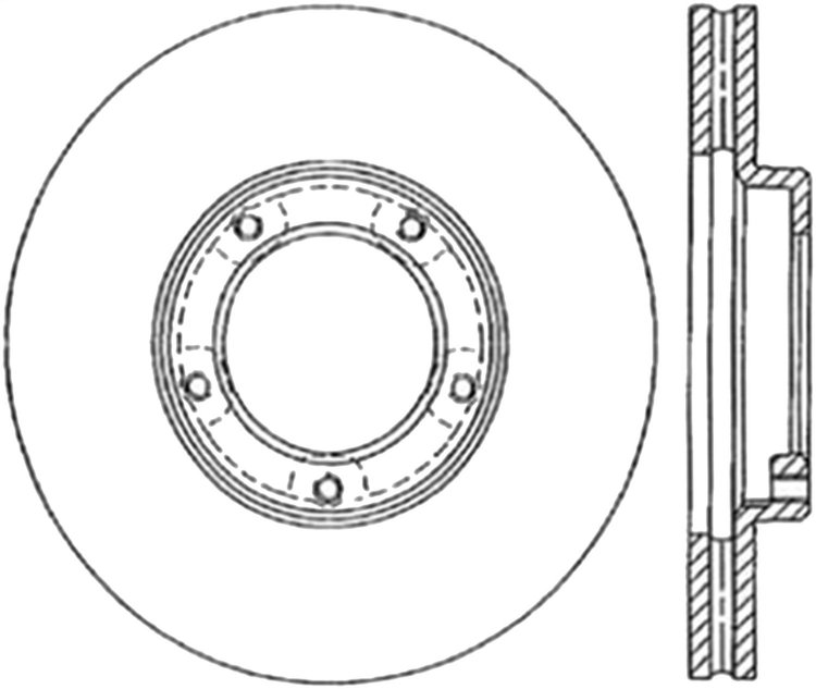 CRYO SPORT SLOTTED ROTOR