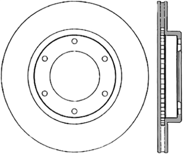 CRYO SPORT SLOTTED ROTOR