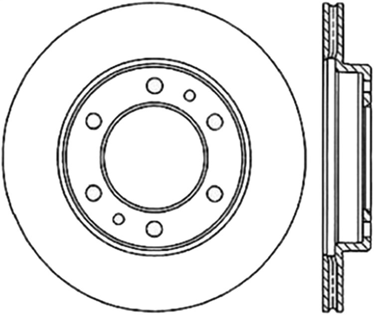 CRYO SPORT SLOTTED ROTOR