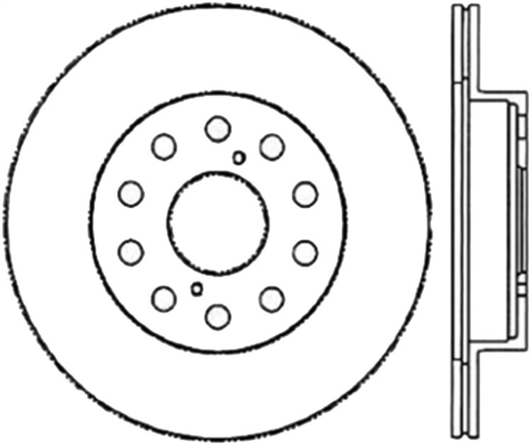 CRYO SPORT SLOTTED ROTOR