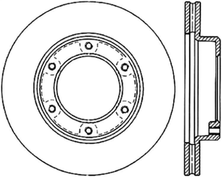 CRYO SPORT SLOTTED ROTOR