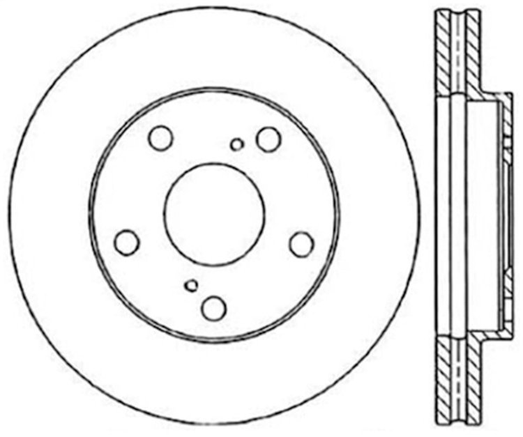 CRYO SPORT SLOTTED ROTOR