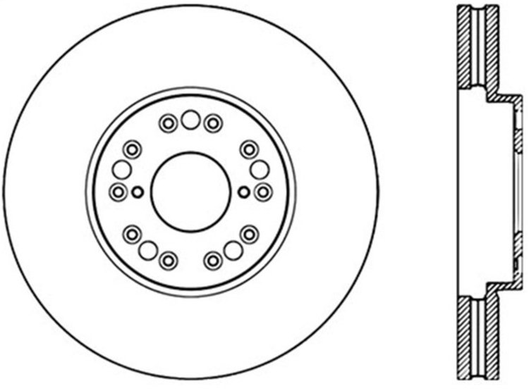 CRYO SPORT SLOTTED ROTOR