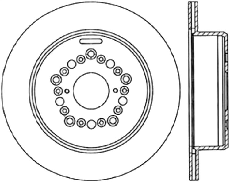 CRYO SPORT SLOTTED ROTOR