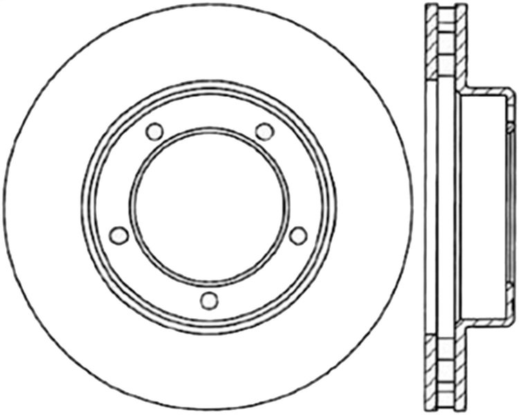 CRYO SPORT SLOTTED ROTOR