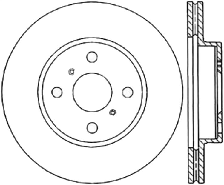 CRYO SPORT SLOTTED ROTOR