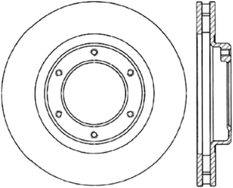CRYO SPORT SLOTTED ROTOR