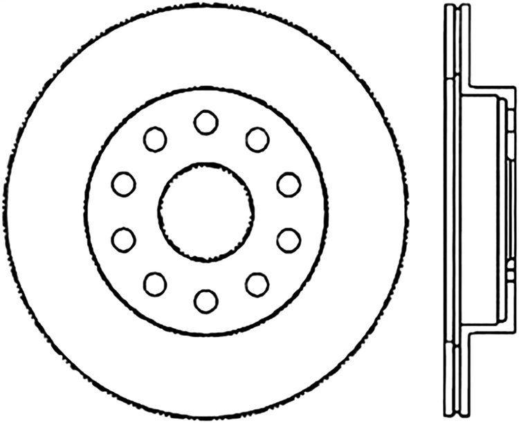 CRYO SPORT SLOTTED ROTOR