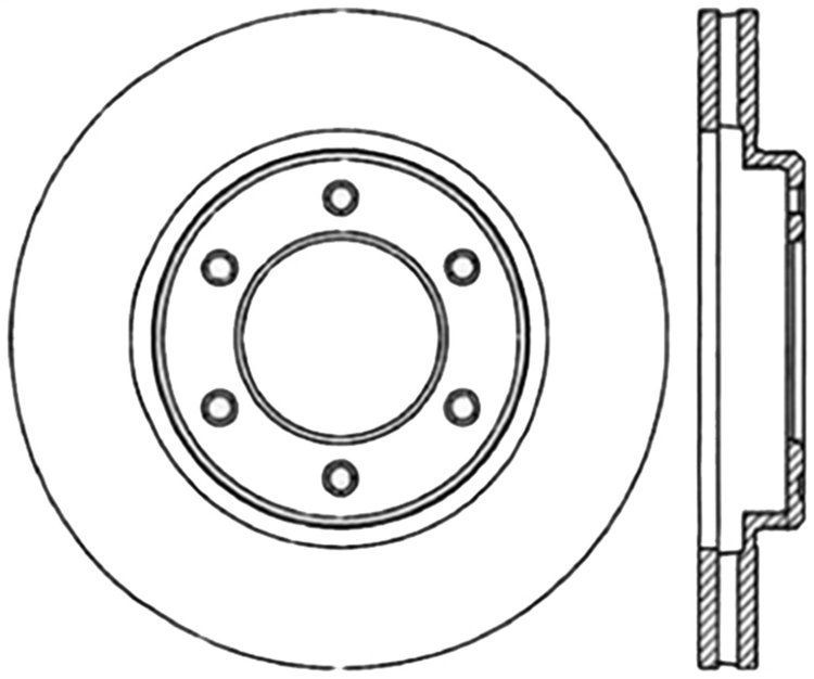 CRYO SPORT SLOTTED ROTOR