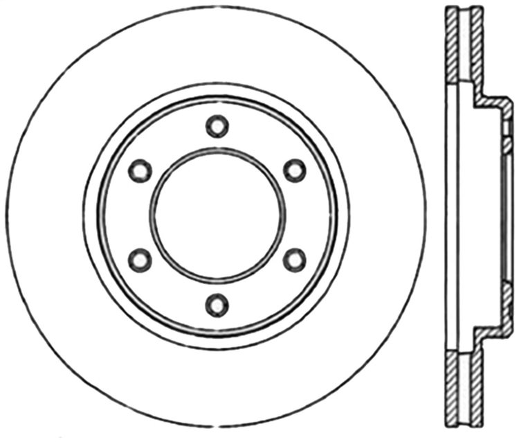 CRYO SPORT SLOTTED ROTOR
