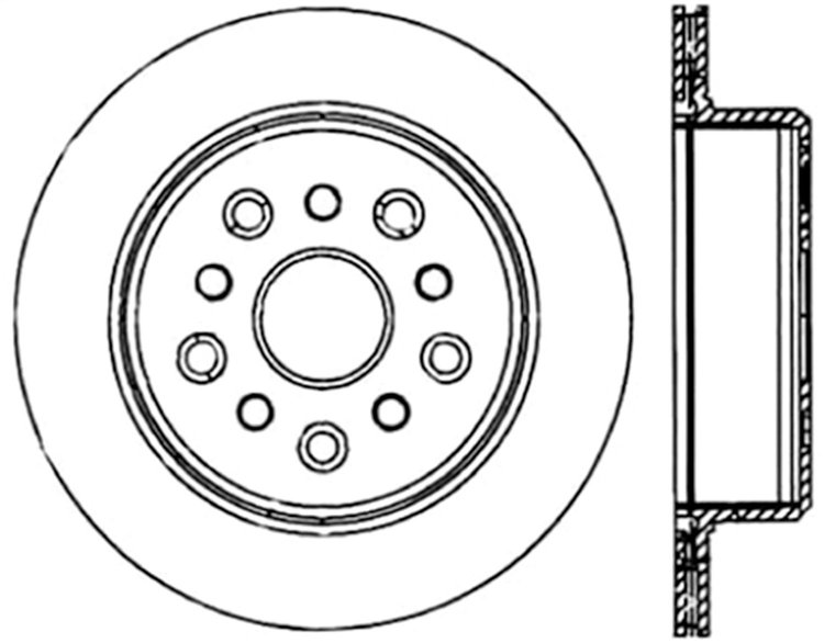 CRYO SPORT SLOTTED ROTOR