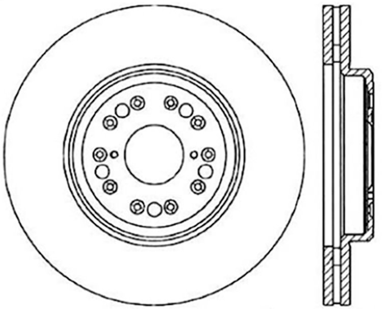 CRYO SPORT SLOTTED ROTOR