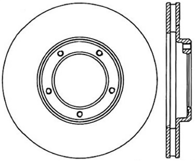 CRYO SPORT SLOTTED ROTOR