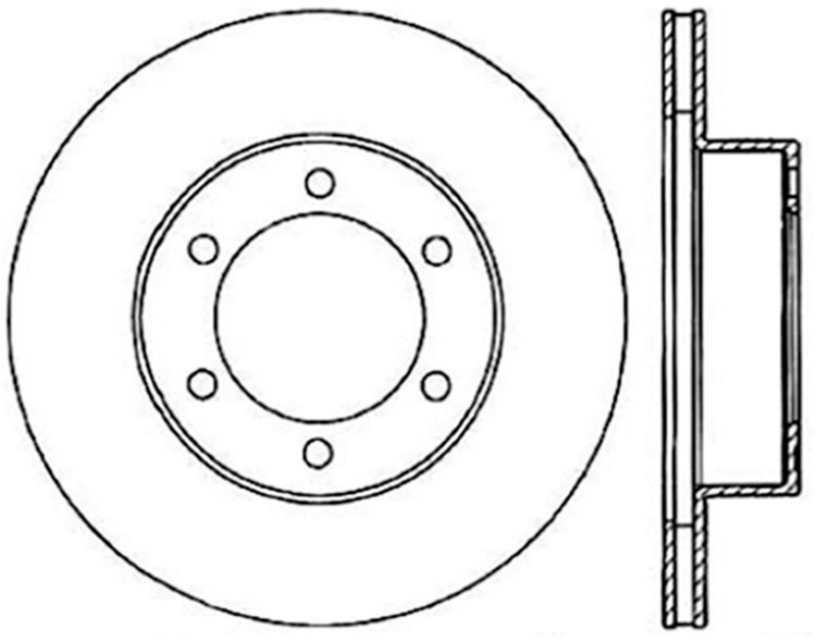 CRYO SPORT SLOTTED ROTOR