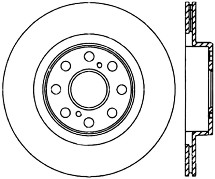 CRYO SPORT SLOTTED ROTOR